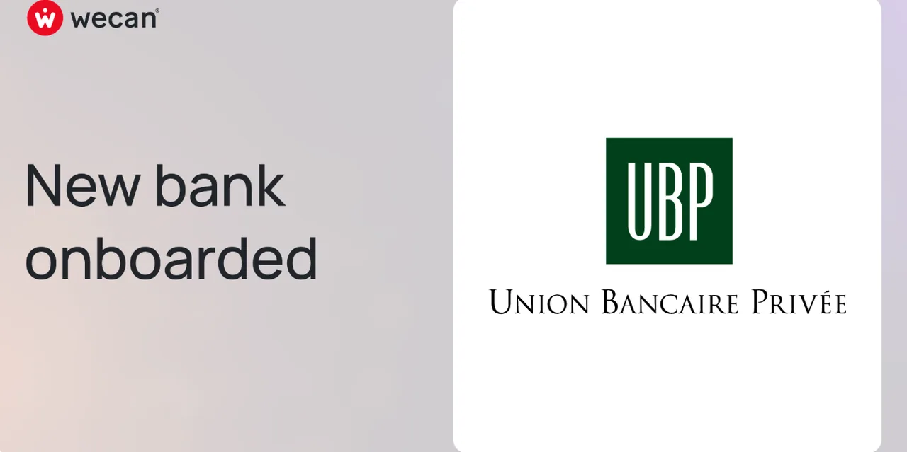 UBP joins the Wecan Group network