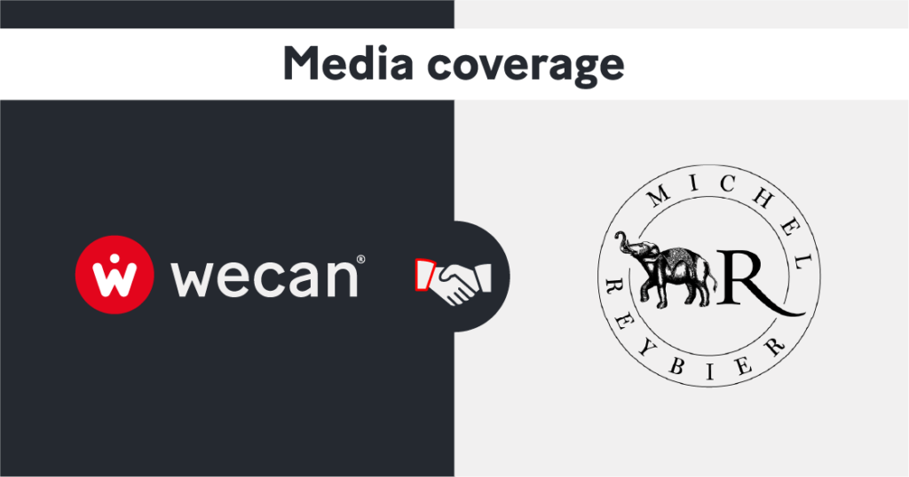 Media Coverage Series B wecan Michel Reybier Suisse Switzerland Genève Geneva Blockchain